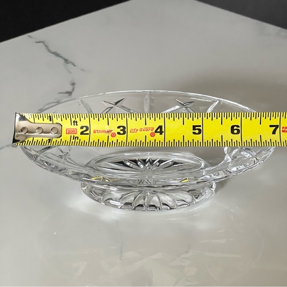 7" Oval Footed Dish by Waterford Crystal - Picture 8 of 10